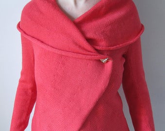 knitted women's cardigan wrap, Knit Jacket