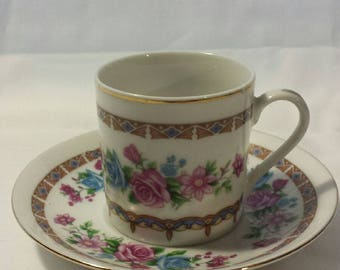Demitasse Teacup and Saucer