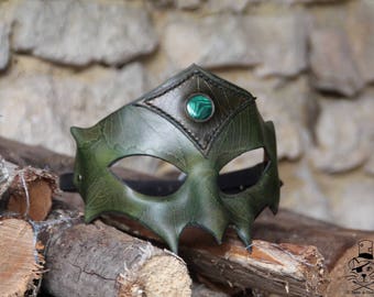 Leather - mask Dryad