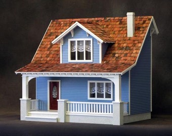 Beachside Bungalow Dollhouse Kit