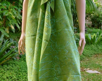 Green Beach Sarong, Pareo, Wrap