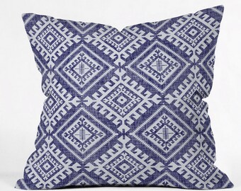 Shakami Denim Throw Pillow