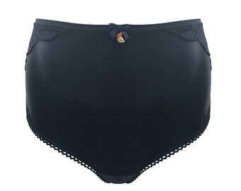NEW Aura Highwaist Panties - Onyx