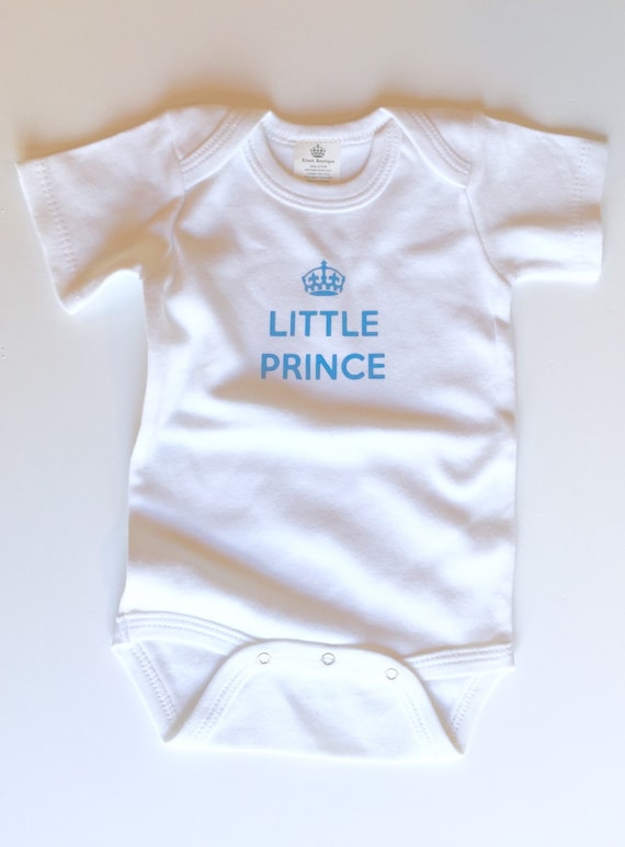 Items similar to Newborn Baby & Infant Onesie: Little Prince or Little ...