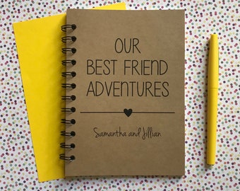 Our Best Friend Adventures | 5"x7" | Journal | Notebook | Scrapbook