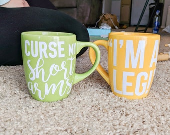 Voltron Graphic Quote Mugs