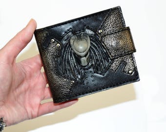 Predator Mens wallet chain Predator Jewelry Predator mask Alien vs predator Predator mask Predator costume Predator costume Predator artwork