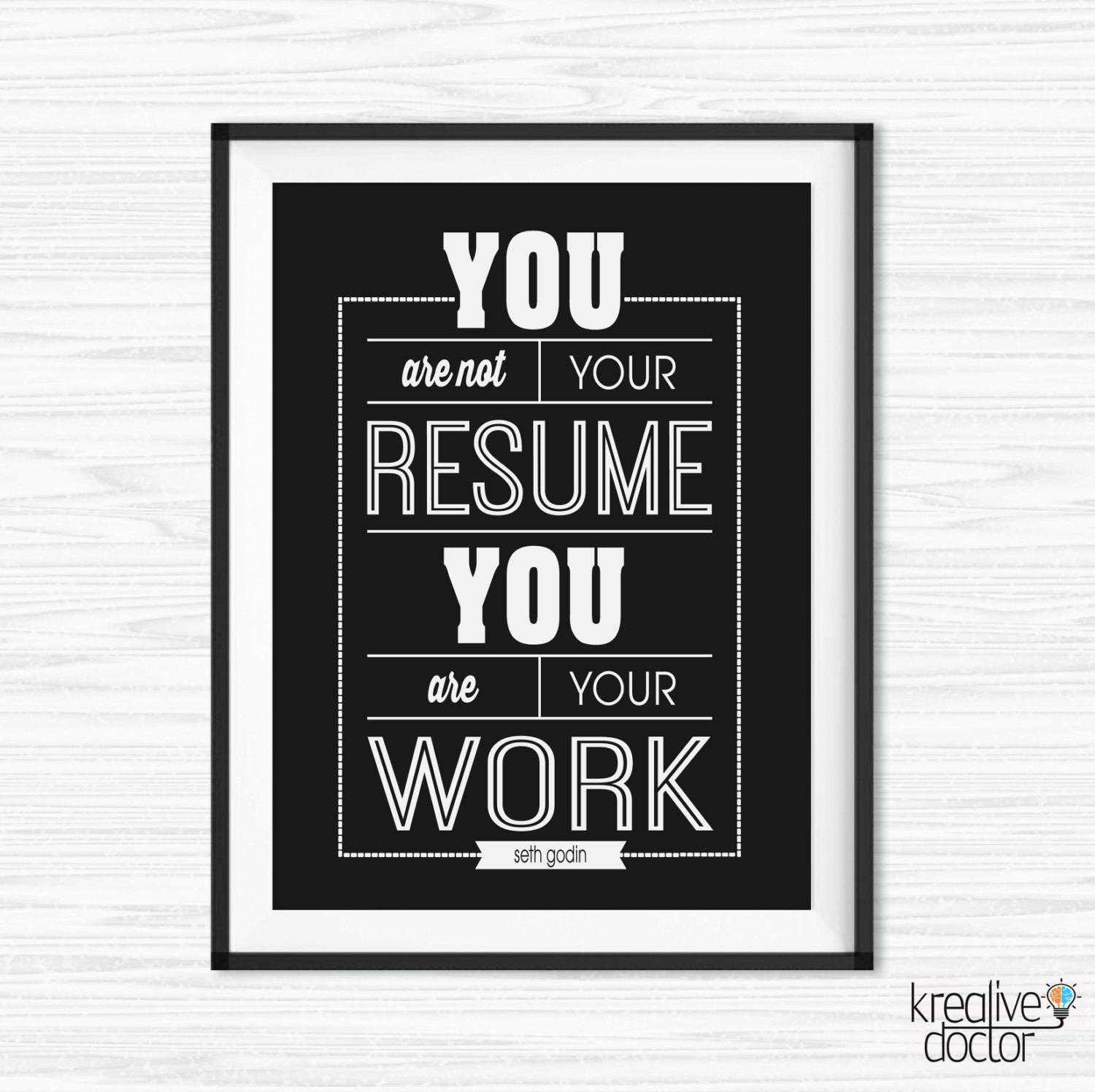 office poster motivational wall decor inspirational quote