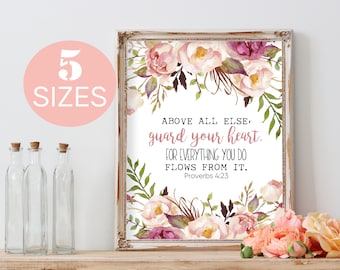 Baby Girl Nursery Wall Art Prints Nursery Prints Kids Wall Art Baby Gift Baby Girl Kids Room Decor, Nursery Decor, Girl Nursery Decor, Boho