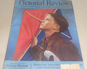 Pictorial Review combined with Delineator March 1938