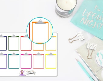 Clipboard Sticker Sheet