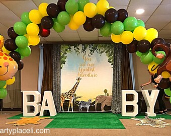 Large Freestanding Foam BABY Letters perfect for baby shower, photo prop, vip table
