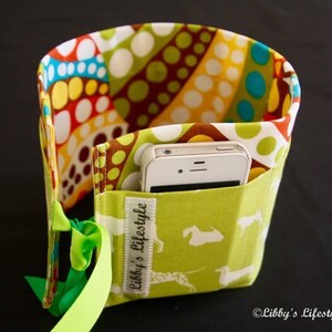 Dogs Purse insert - Handbag organiser insert - Dog Lover's Purse organiser insert - Handmade Bag insert - Bag organiser pockets.