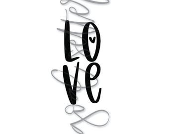 love - Lettering Digital Download