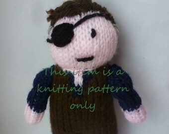 PDF knitting pattern: The Governor (The Walking Dead)