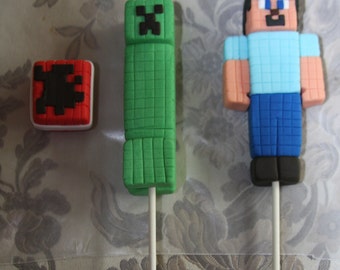 Minecraft Cake Topper