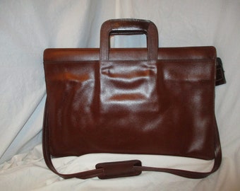 leather briefcase