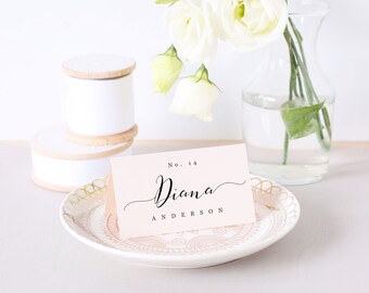 place card holder templates