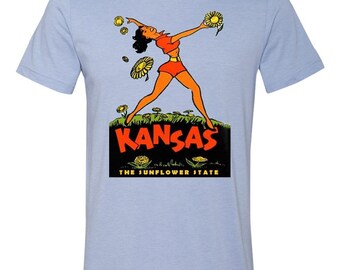 Vintage Kansas Sunflower State Tee