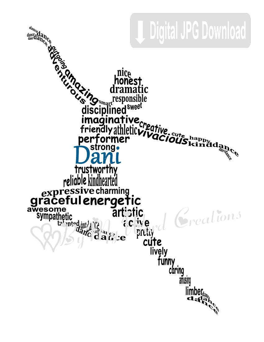 Dancer Word Art Hip Hop Dancer Lyrical Dance Modern Dance