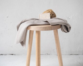 LINEN BATH TOWEL. 100% stonewsahed linen. Natural linen sauna towel.