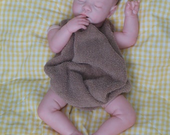OPEN MOUTH reborn painted kit, Holds full pacifier, finger, or bottle in mouth, ready to ship!
