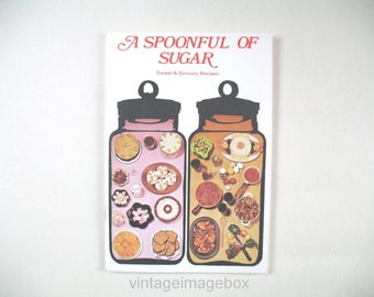 1970s Vintage Cook Book 'A Spoonful of Sugar' British Sugar Bureau