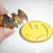 Bat Mold Flexible Push Mould For Resin Paper Clay Sculpey Fimo Polymer Premo Wax Chocolate Fondant (A176)