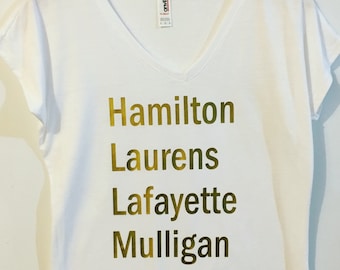 Hamilton Squad Goals Tee