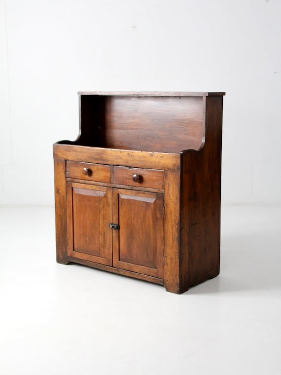 Antique Dry Sink Primitive Wooden Cabinet Like this item? - Antique Dry Sink Primitive Wooden Cabinet