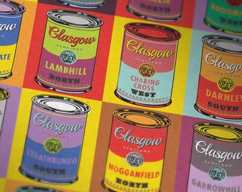 Glasgow Soup Two. Large Giclee print.