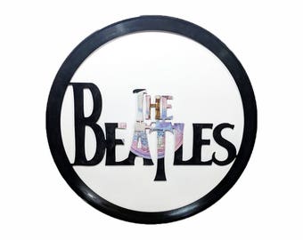 The Beatles Vinyl Record Art