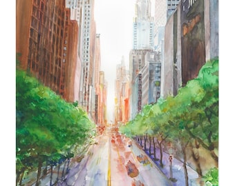 Park Avenue (water color)