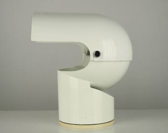 Pileino desk lamp design Gae Aulenti Artemide space age 70's Italy