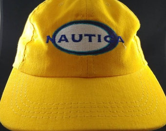 Vintage Nautica sportswear strapback hat OSFA