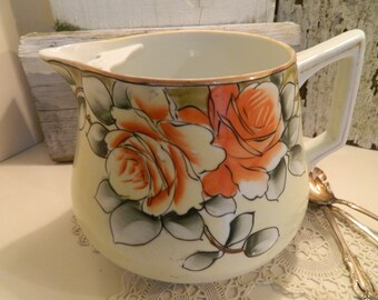 Antique Cider or Lemonade Pitcher Nippon