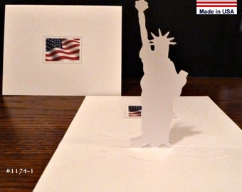 Statue of Liberty... Patriotic USA Symbol Item 1174 Outline details