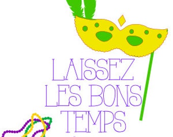 Laissez Les Bons Temps Rouler SVG