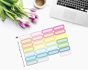 OUTLINED Event Planner Stickers - CAM00204