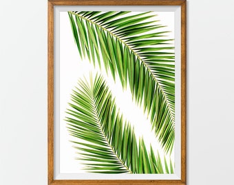 palm tree print digital download palm trees jpeg beach art