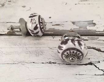 Tomato Knobs, Decorative Pull Knob, Craft Project Supply, Furniture Upgrade Ceramic Drawer Pulls, Home Improvement Cabinet Supplies