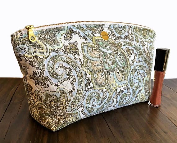 Quilted Makeup Bag Pattern