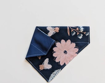 Over Collar Pet Bandana | Dog & Cat Accessories | Glitter And (Rose) Gold