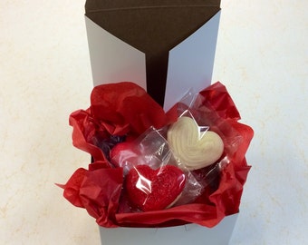 Valentine's Day 2 1/2 inchButter Cream iced Heart Sugar Cookies