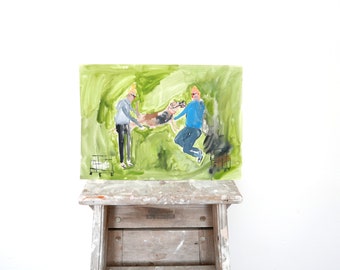 Faye Moorhouse Wonky Drawing Sale | Original Art