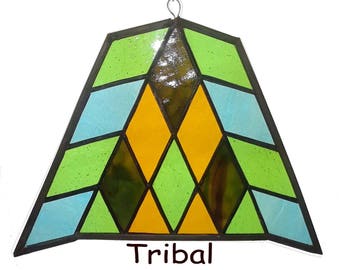 Stained glass suncatcher