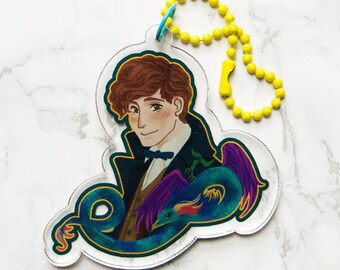 Newt Scamander , Fantastic Beasts Acrylic Keychain