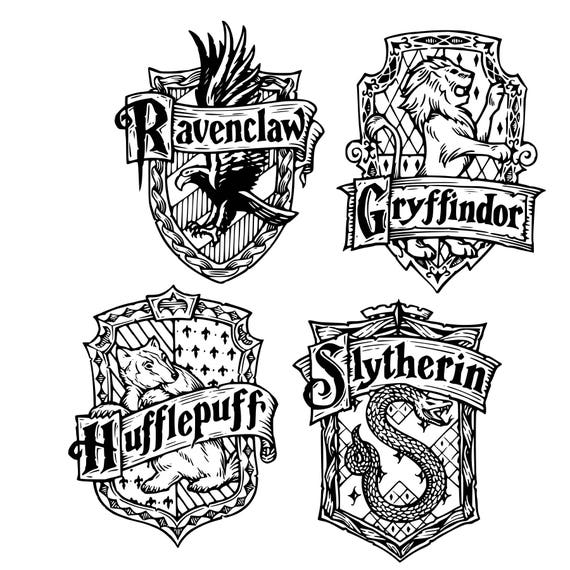 Download Digi-tizers Hogwarts House Crests Harry Potter (SVG Studio ...