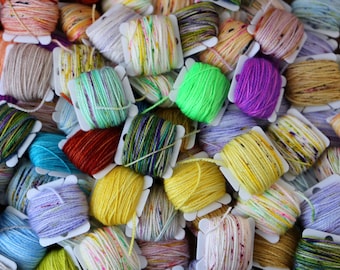 Frankensocks Kit - Hand Dyed Sock Yarn - 20 5 gram Mini Skeins