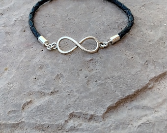 Sterling Silver Infinity Bracelet
